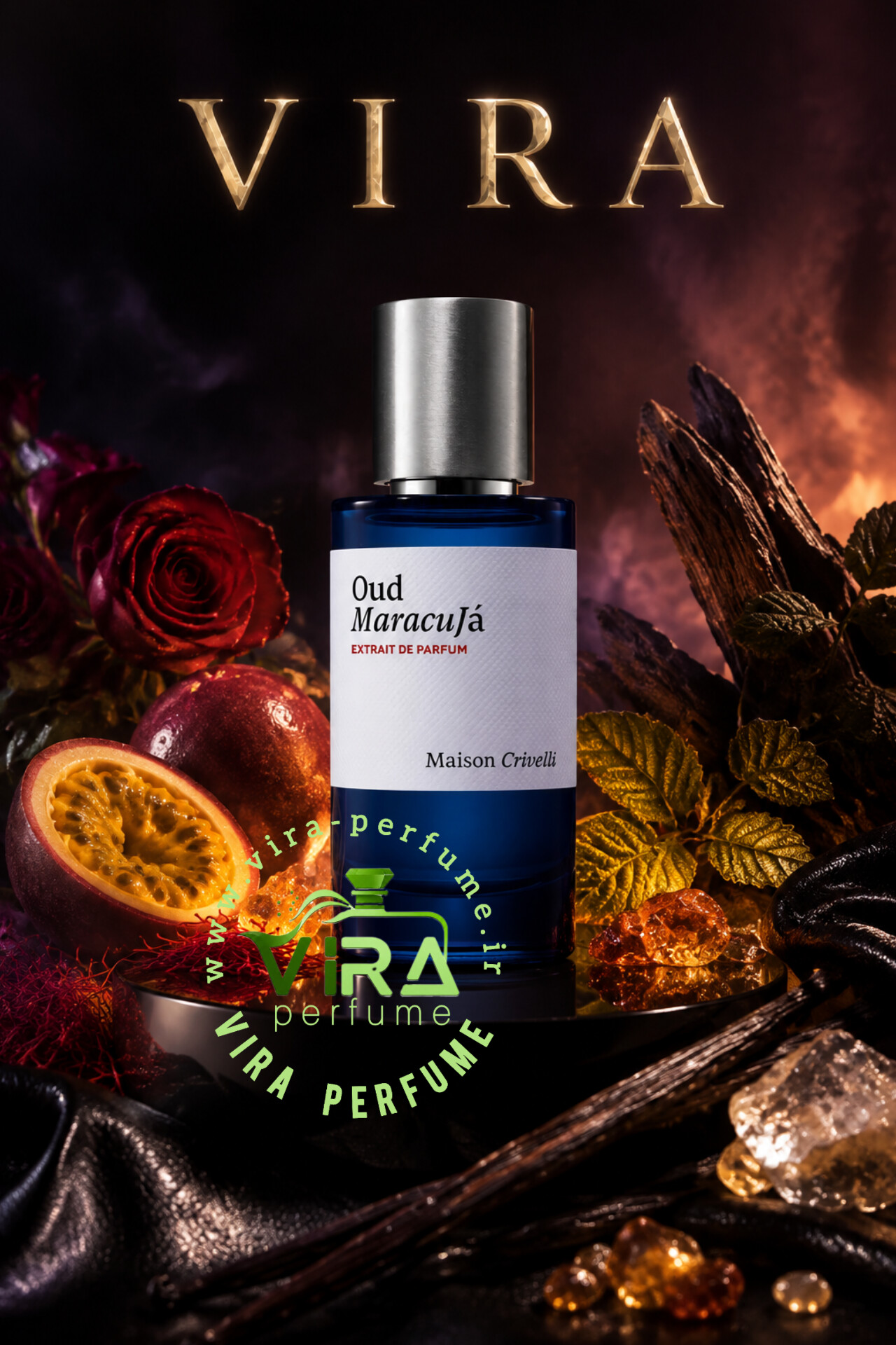 عطر کریولی عود ماراکوجا برند لوزی | Maison Crivelli Oud Maracuja